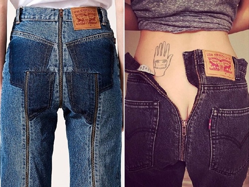 Hơn 2 triệu cho chiếc quần jeans che chỉ nửa vòng 3, ai dám mặc? Hơn 2 triệu cho chiếc quần jeans che chỉ nửa vòng 3, ai dám mặc?